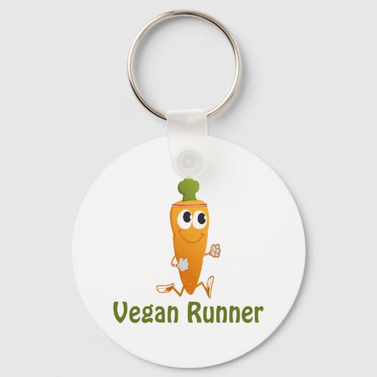Porte-clés Vegan Runner - Carrot (Recto)