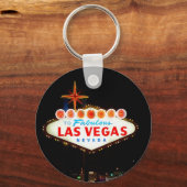 Porte-clés Vegas Inscrivez-vous Éclairage (Recto)