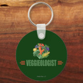 Porte-clés Végétarien humoristique (Recto)