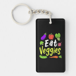Porte-clés Végétarien Manger Légumes