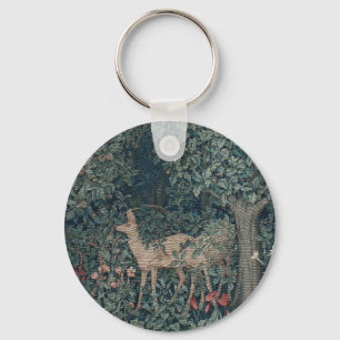 Porte-clés Végétation, Tapisserie de l'ère victorienne par He