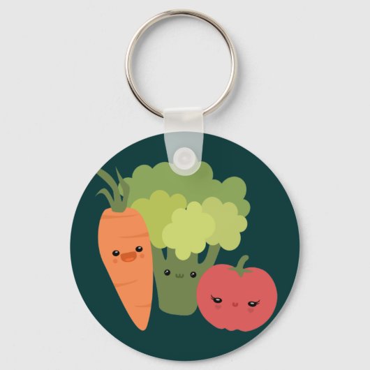 Porte-clés Veggie Friends (Recto)