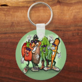 Porte-clés Veggie Gang (Recto)