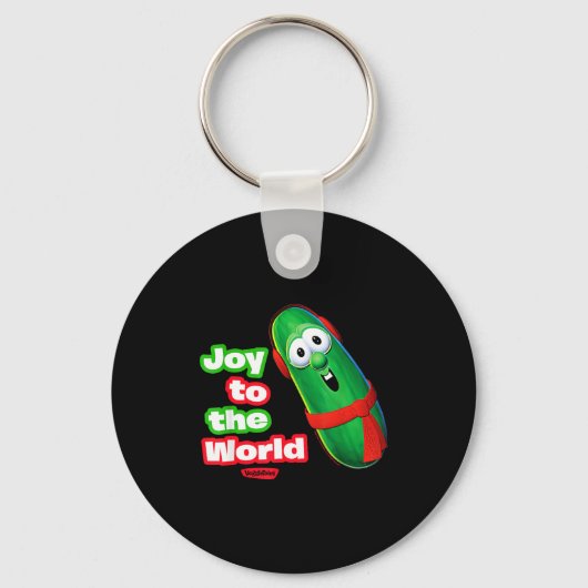 Porte-clés Veggietales Joy To The World Larry The Cuber (Recto)