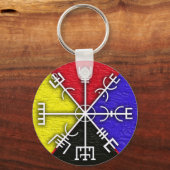 Porte-clés vegvisir (Recto)