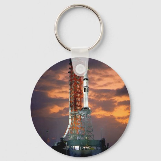 Porte-clés Véhicule de lancement NASA Apollo Soyuz Sunrise La (Recto)