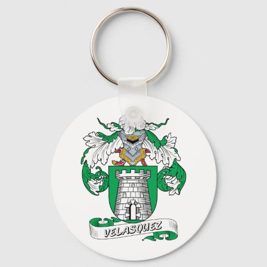 Porte-clés Velasquez Family Crest (Recto)