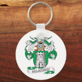 Porte-clés Velasquez Family Crest (Recto)