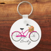 Porte-clés Vélo à clic chaud avec oranges (Recto)