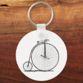 Porte-clés Vélo à grande roue Penny Farthing (Recto)