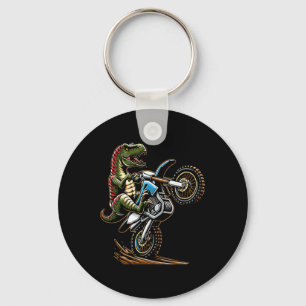 Porte-clés Vélo à moteur de montagne Dinosaure Moto Sports L