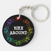 Porte-clés Vélo autour (Dos)