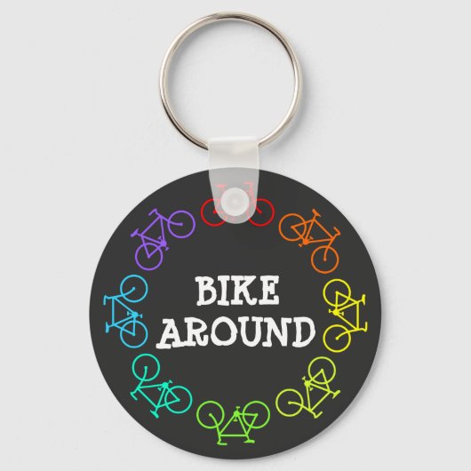 Porte-clés Vélo autour (Recto)