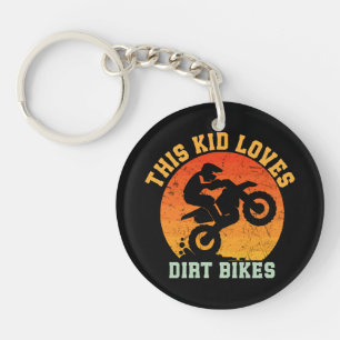 Porte-clés Vélo de terre drôle pour enfants