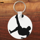 Porte-clés vélo kick soccer joueur (Recto)