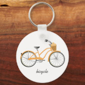 Porte-clés Vélo orange (Recto)