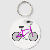 Porte-clés Vélo rose (Recto)