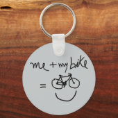 Porte-clés vélo . vélo / vélo bien (Recto)