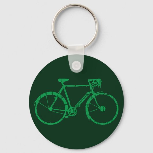 Porte-clés vélo vert (Recto)