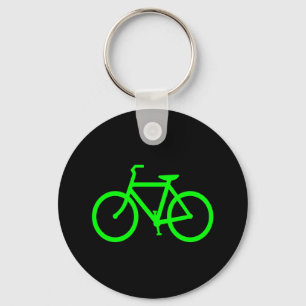 Porte-clés Vélo Vert Citron
