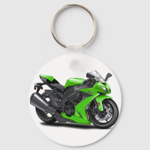 Porte-clés Vélo vert Ninja