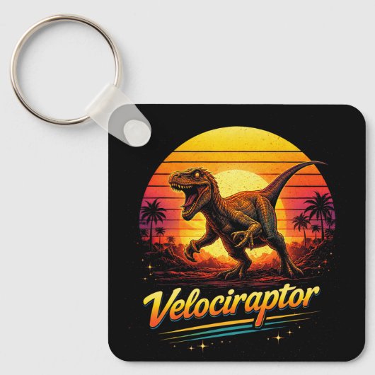 Porte-clés Vélociraptor (Recto)