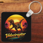 Porte-clés Vélociraptor (Verso)