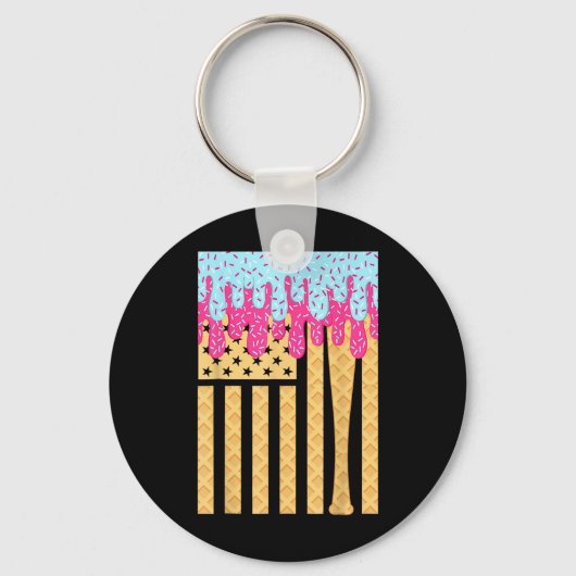 Porte-clés Vendre Déchets T Garçons Déchirant Crème de glace  (Recto)