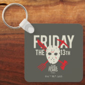 Porte-clés Vendredi 13 | Armes - Masque de hockey (Recto)