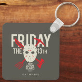 Porte-clés Vendredi 13 | Armes - Masque de hockey (Verso)