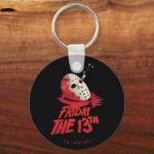 Porte-clés Vendredi 13 | Couteau à travers le masque de hocke (Recto)