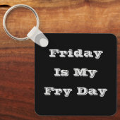 Porte-clés Vendredi Est Mon Jour De Fry (Recto)