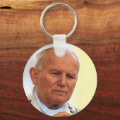 Porte-clés Vénérable Pape Jean-Paul II (Recto)