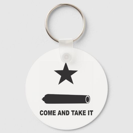 Porte-clés Venez et prenez le drapeau (Recto)