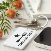 Porte-clés Venez le prendre (Devant droit)