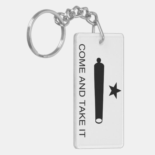 Porte-clés Venez le prendre (Devant gauche)