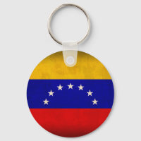Venezuela Drapeau Porte - clé en détresse