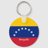 Porte-clés Venezuelan Flag & Venezuela patriots / sports (Recto)