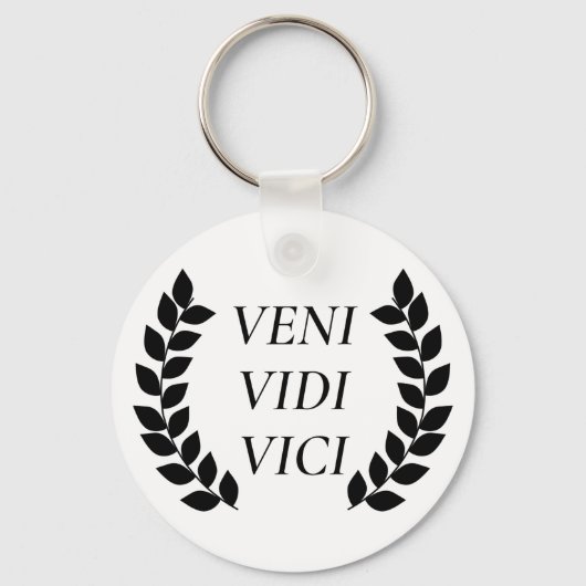 Porte-clés Veni Vidi Vici (Recto)