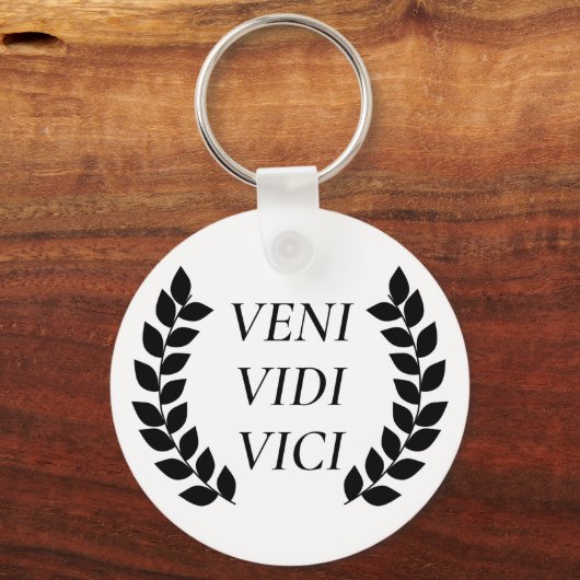 Porte-clés Veni Vidi Vici (Recto)