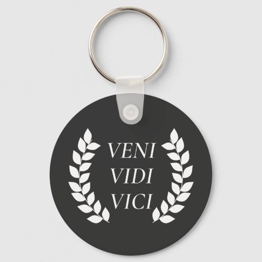 Porte-clés Veni Vidi Vici (Recto)