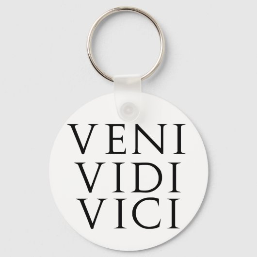 Porte-clés Veni Vidi Vici (Recto)