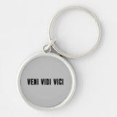 Porte-clés Veni vidi vici (Devant)