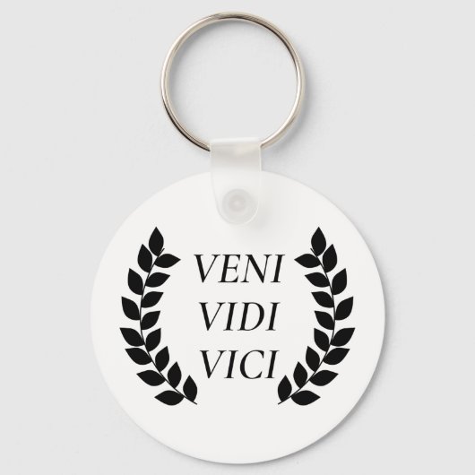 Porte-clés Veni Vidi Vici (Recto)