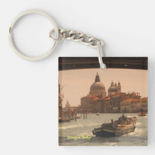 Porte-clés Venise Italie Grand Canal Vintage