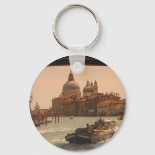 Porte-clés Venise Italie Grand Canal Vintage