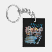 Porte-clés Venise, Italie : Le long du canal (Devant gauche)