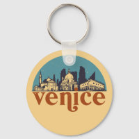 Venise Italie Rétro City Skyline Ville Art