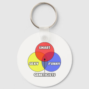 Porte-clés Venn Diagram .. Geneticists