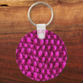 Porte-clés Vente de fils Knit rose Tricot d'amour photo (Verso)